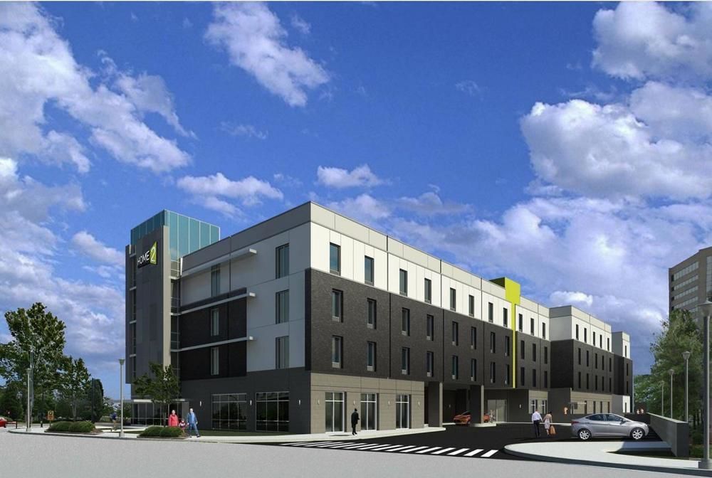 Home2 Suites By Hilton Greenville Downtown Exteriör bild